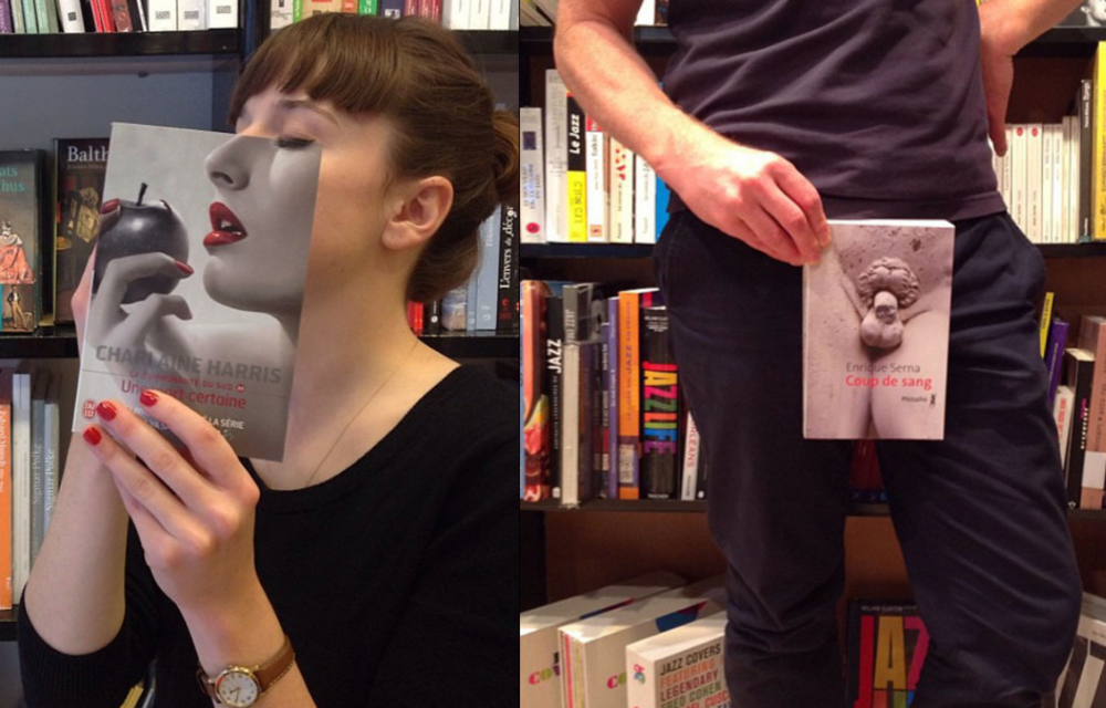Фотография: Что делают с книгами продавцы, когда им нечем заняться №1 - BigPicture.ru