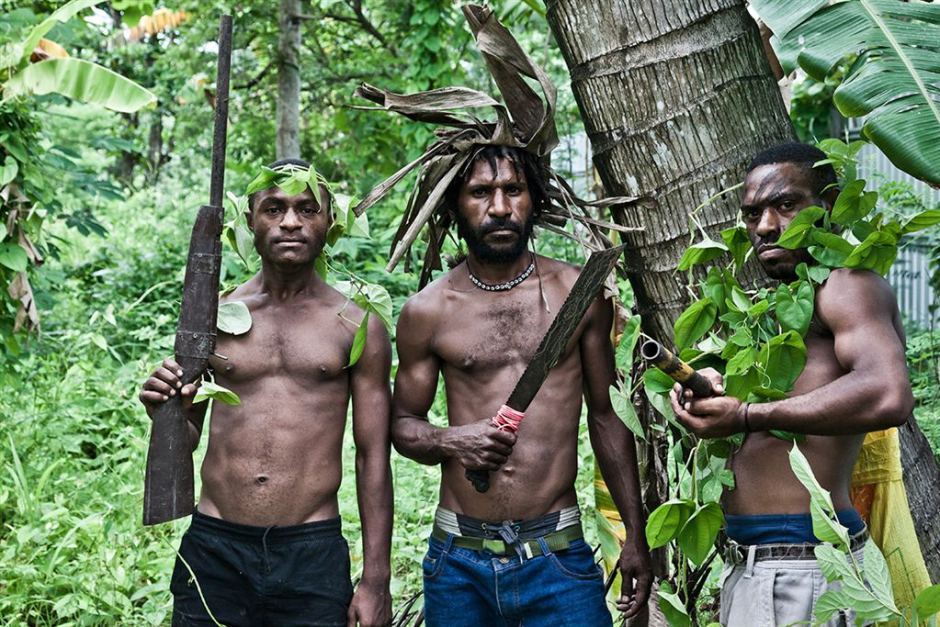 Фотография: Дикие нравы: будни молодежных банд папуасов Новой Гвинеи №10 - BigPicture.ru