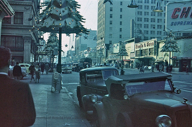 Фотография: Пока СССР воевал с фашистами: цветные фото мирного Лос-Анджелеса в годы Второй мировой и после №24 - BigPicture.ru