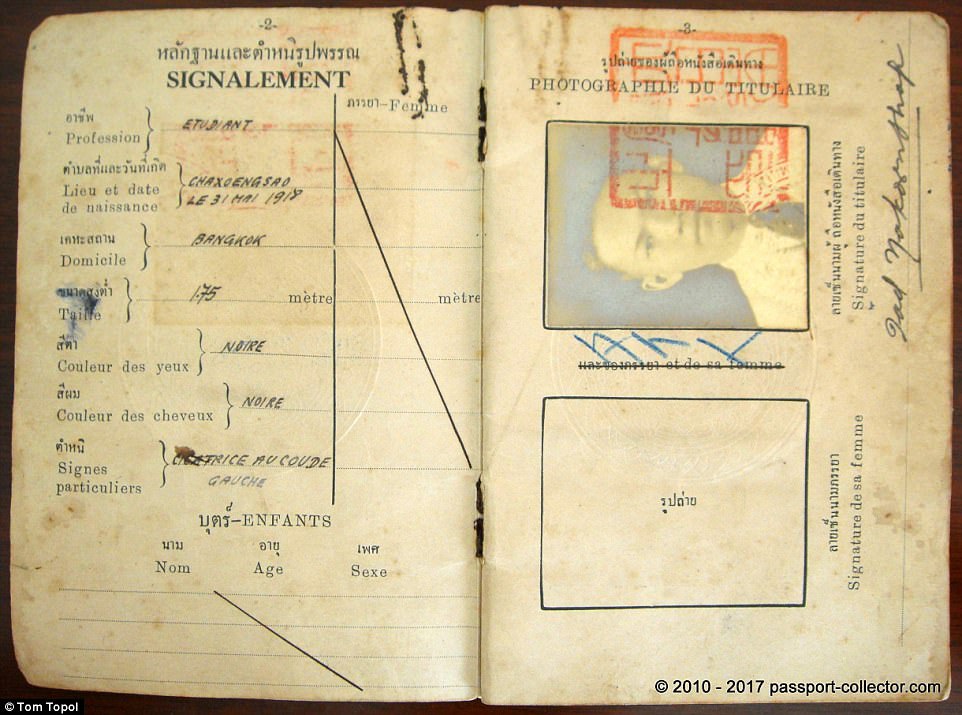 Фотография: ГДР, Сиам, Британский мандат в Палестине — паспорта стран, которых больше нет №25 - BigPicture.ru