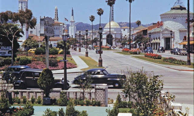 Фотография: Пока СССР воевал с фашистами: цветные фото мирного Лос-Анджелеса в годы Второй мировой и после №3 - BigPicture.ru