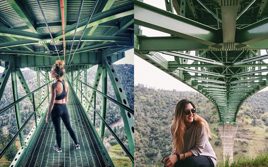 Фотография: Из-за селфи женщина упала с самого высокого в Калифорнии моста — но любителей риска это не останавливает №6 - BigPicture.ru