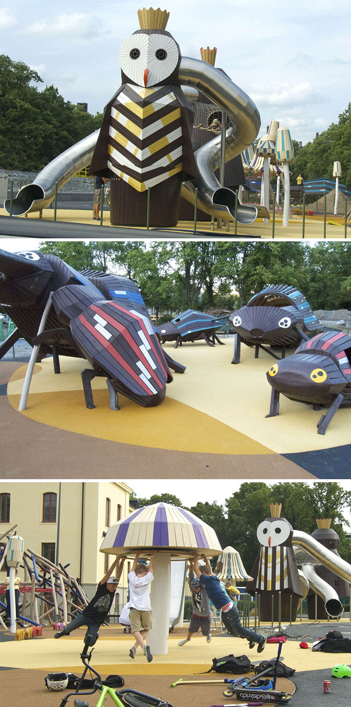 Фотография: Детские площадки от датской компании, перед которыми не могут устоять даже взрослые №10 - BigPicture.ru