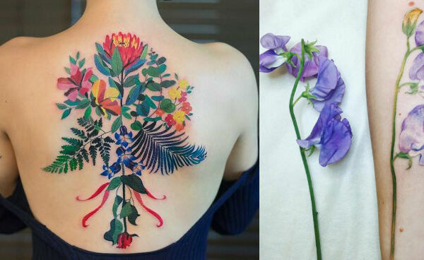 8 тату-мастеров, которые делают цветы бессмертными