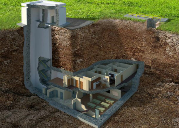 Уютный ядерный бункер, способный выдержать взрыв в 20 килотонн