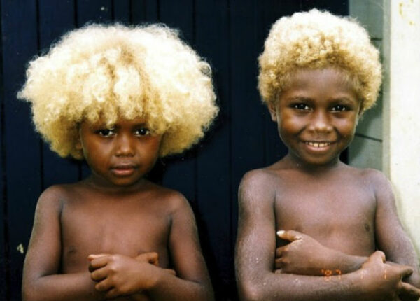 Откуда в Меланезии взялись темнокожие люди со светлыми волосами