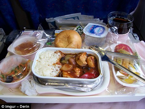 Фотография: Как отличается еда пассажиров в бизнес-классе и эконом-классе в самолете №14 - BigPicture.ru