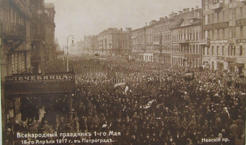 Фотография: Как праздновали 1 Мая в 1917-1933 годах №1 - BigPicture.ru