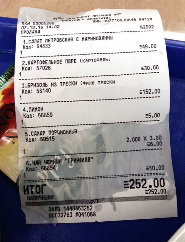 Фотография: Как устроена столовая Госдумы: цены, меню и стол заказов №21 - BigPicture.ru