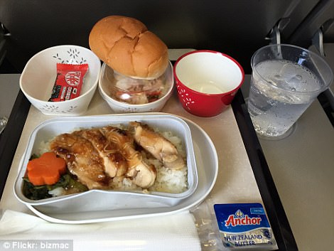 Фотография: Как отличается еда пассажиров в бизнес-классе и эконом-классе в самолете №24 - BigPicture.ru