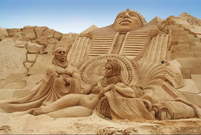Фотография: Эпичные скульптуры из песка, достойные места в музее №4 - BigPicture.ru