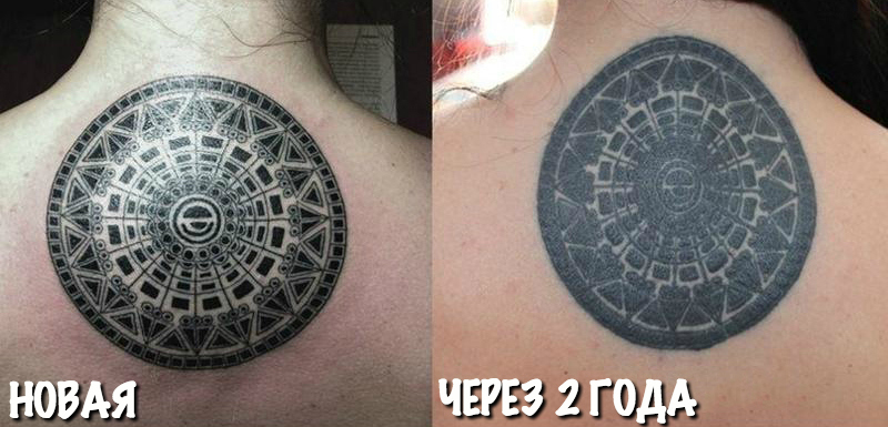 Фотография: Было — стало: как стареют татуировки №16 - BigPicture.ru