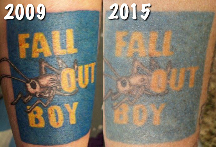Фотография: Было — стало: как стареют татуировки №11 - BigPicture.ru