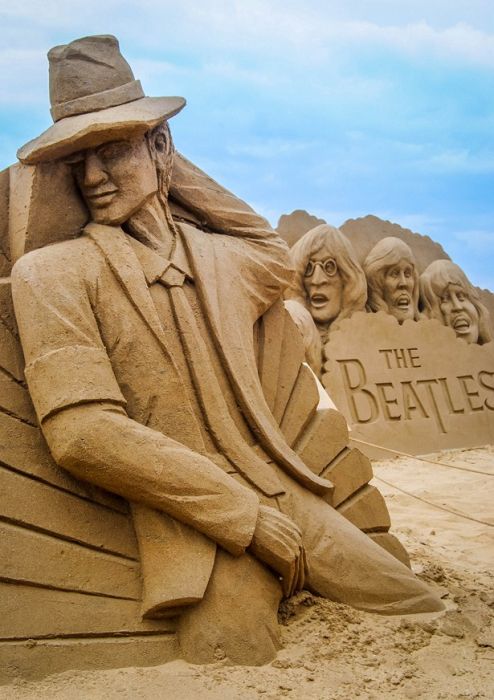 Фотография: Эпичные скульптуры из песка, достойные места в музее №12 - BigPicture.ru