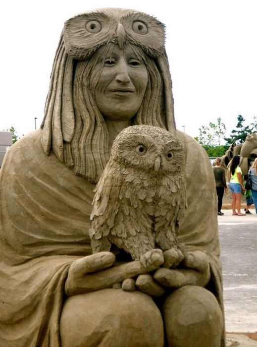 Фотография: Эпичные скульптуры из песка, достойные места в музее №14 - BigPicture.ru