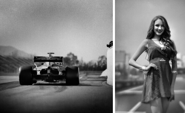 Фотограф снял «Формулу‑1» на столетнюю камеру