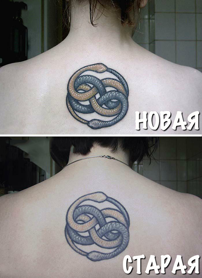 Фотография: Было — стало: как стареют татуировки №4 - BigPicture.ru