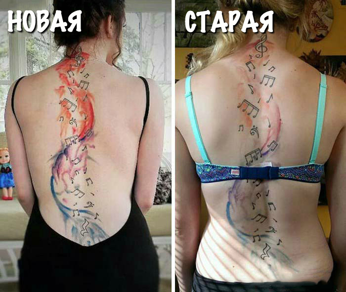Фотография: Было — стало: как стареют татуировки №3 - BigPicture.ru