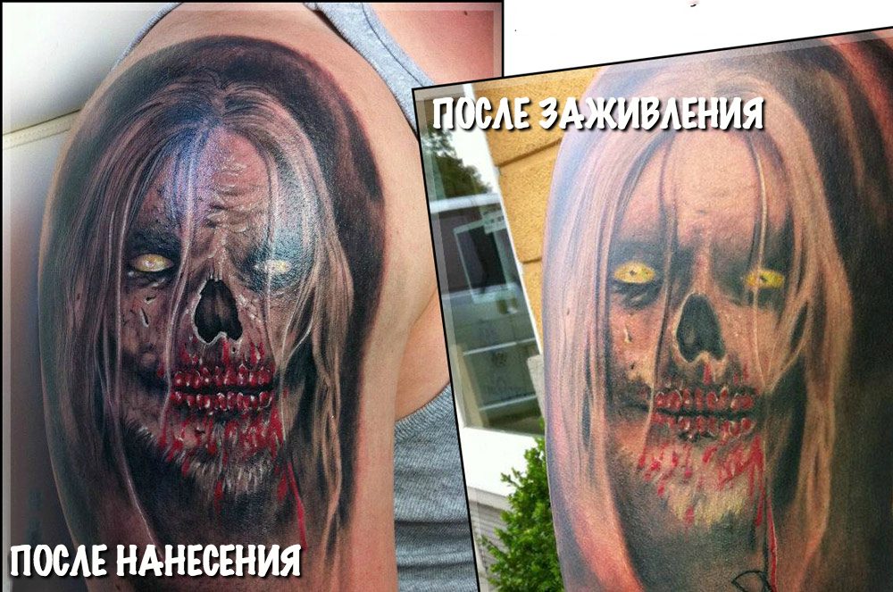 Фотография: Было — стало: как стареют татуировки №17 - BigPicture.ru