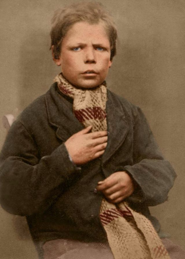 Фотография: Портреты детей XIX века, приговоренных к каторжным работам и тюрьме за мелкие кражи №11 - BigPicture.ru