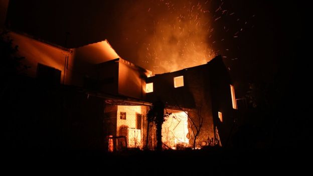 Фотография: Португалия страдает от самого масштабного пожара за последние 50 лет №2 - BigPicture.ru