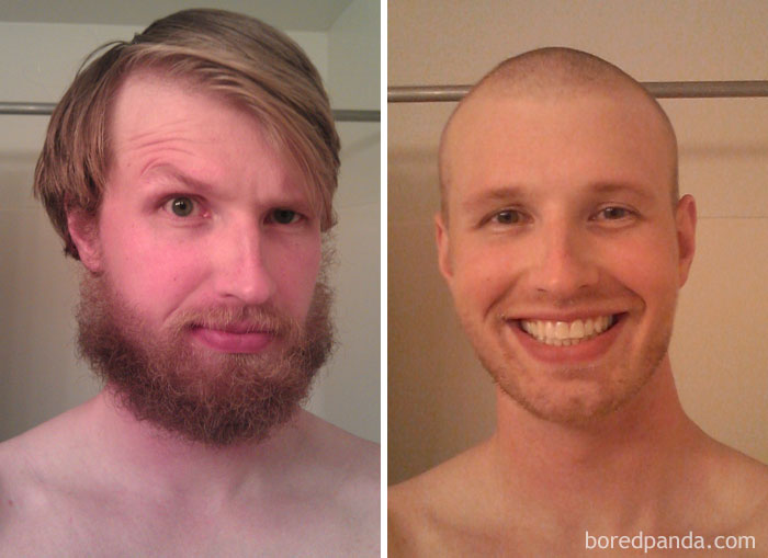 Фотография: 30 мужчин с бородой и без нее. Это точно те же самые люди? №22 - BigPicture.ru