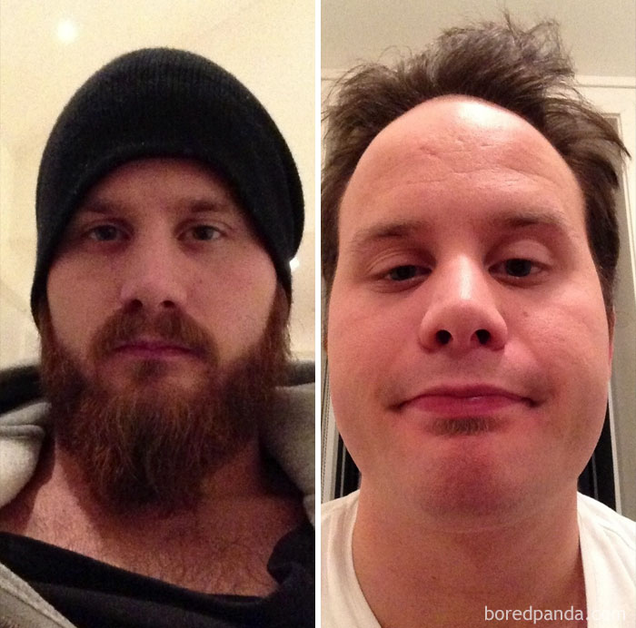 Фотография: 30 мужчин с бородой и без нее. Это точно те же самые люди? №25 - BigPicture.ru