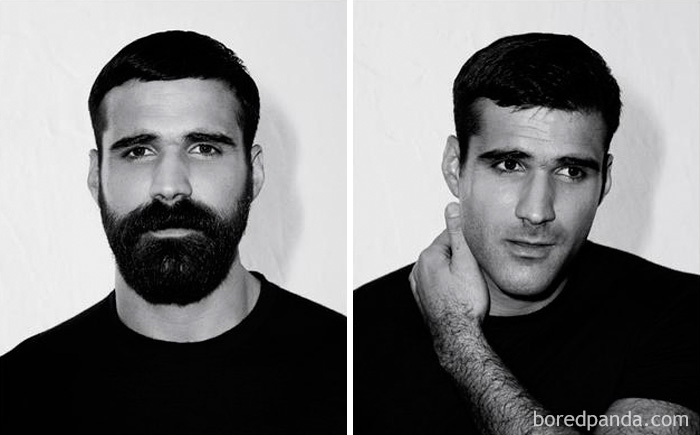Фотография: 30 мужчин с бородой и без нее. Это точно те же самые люди? №31 - BigPicture.ru