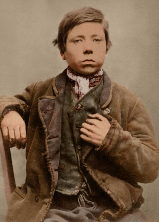 Фотография: Портреты детей XIX века, приговоренных к каторжным работам и тюрьме за мелкие кражи №6 - BigPicture.ru