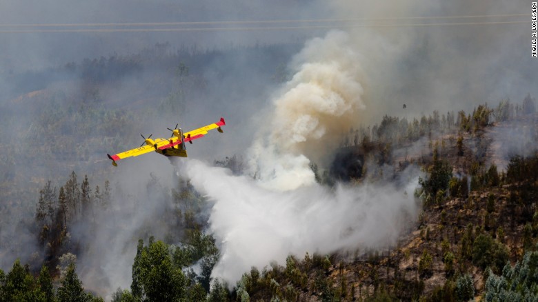 Фотография: Португалия страдает от самого масштабного пожара за последние 50 лет №15 - BigPicture.ru