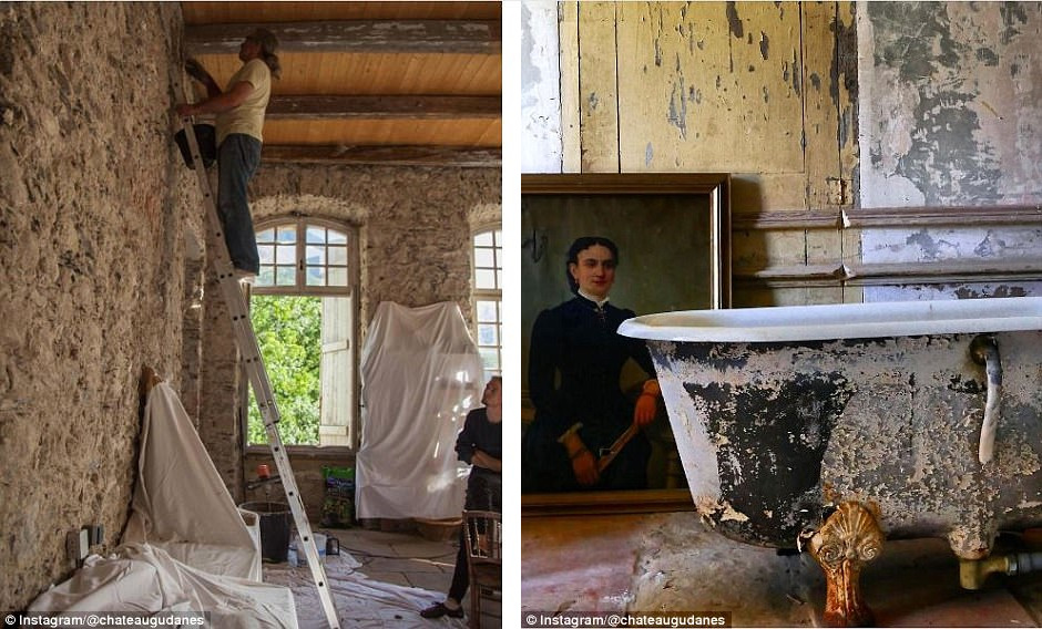 Фотография: Пара австралийцев пятый год реставрирует французский замок XVIII века №10 - BigPicture.ru