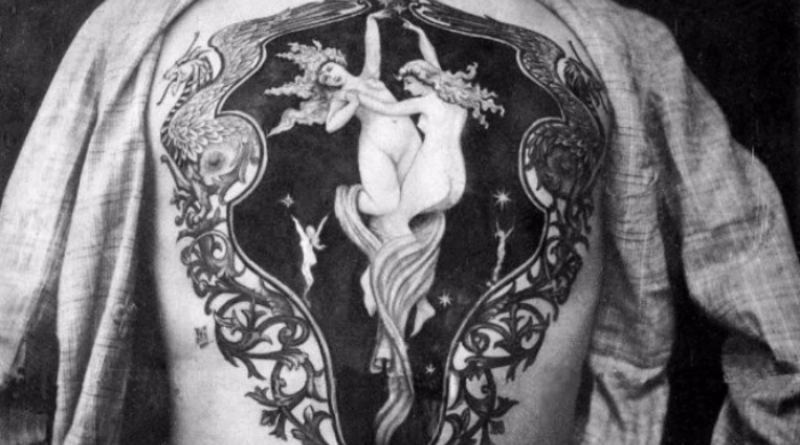 Фотография: Роскошные татуировки Викторианской эпохи: Херувимы, драконы и гербы №1 - BigPicture.ru