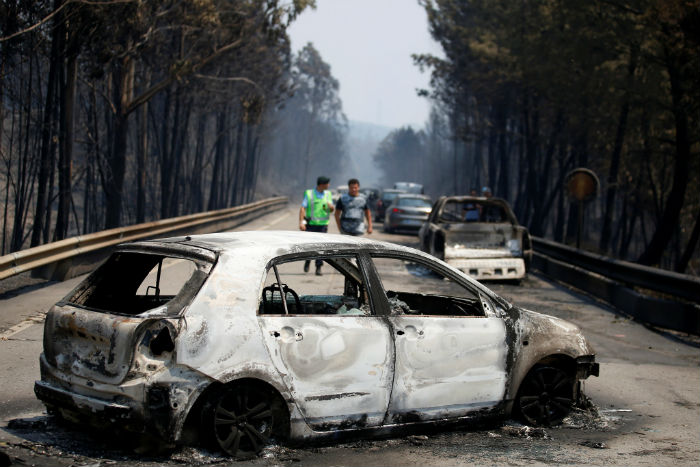 Фотография: Португалия страдает от самого масштабного пожара за последние 50 лет №1 - BigPicture.ru