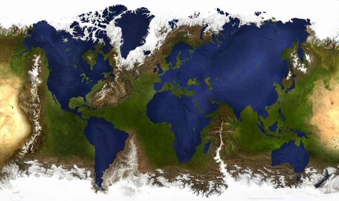 17 удивительных карт мира, которые нам не показывали в школе » BigPicture.ru