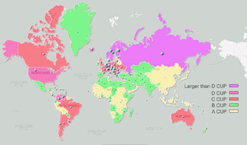 Фотография: 17 удивительных карт мира, которые нам не показывали в школе №14 - BigPicture.ru