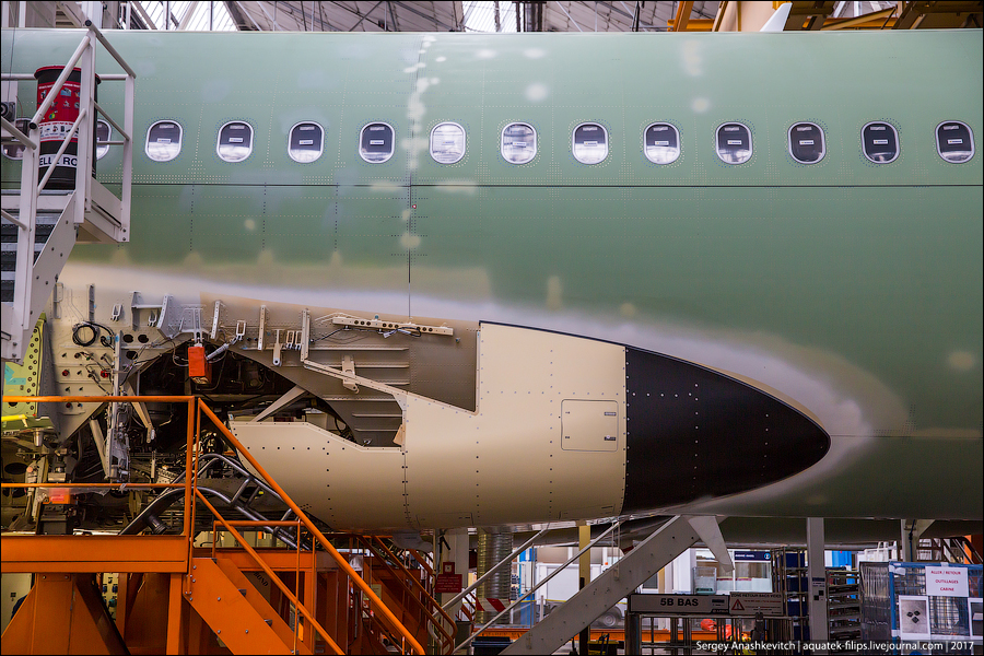 Фотография: Как собирают самолеты Airbus №14 - BigPicture.ru