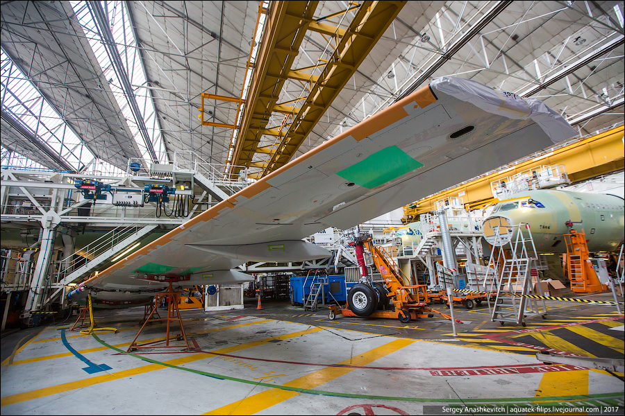 Фотография: Как собирают самолеты Airbus №16 - BigPicture.ru
