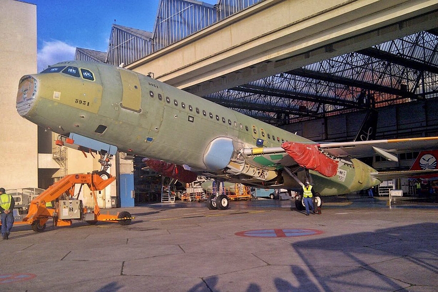 Фотография: Как собирают самолеты Airbus №24 - BigPicture.ru
