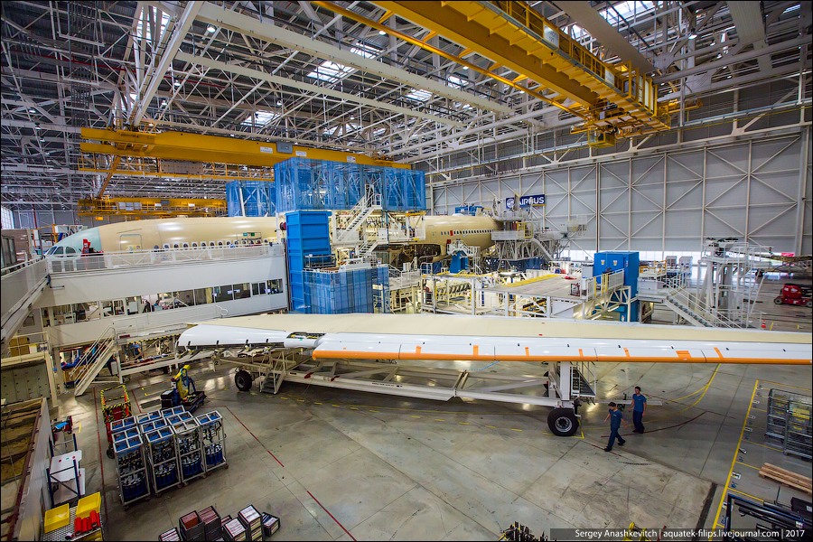 Фотография: Как собирают самолеты Airbus №39 - BigPicture.ru
