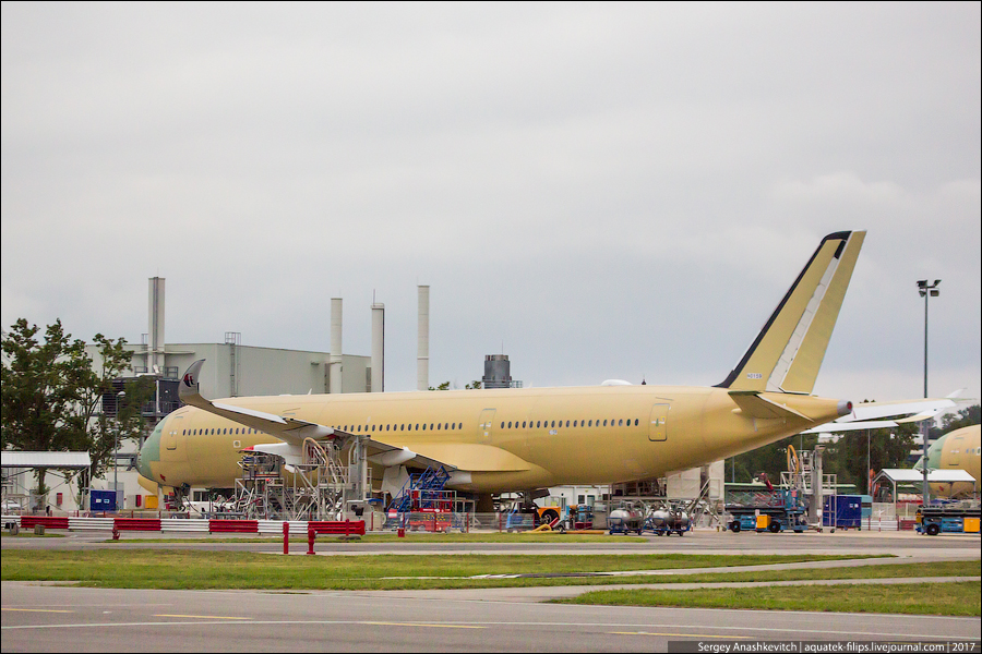 Фотография: Как собирают самолеты Airbus №54 - BigPicture.ru