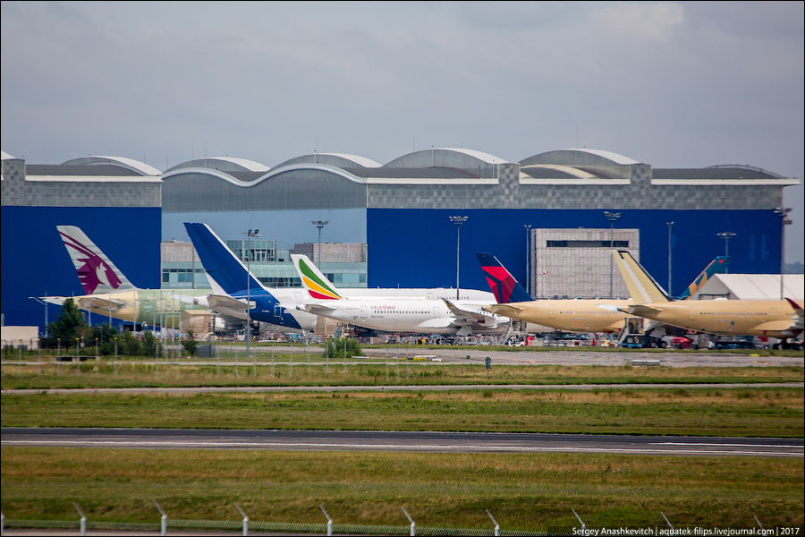 Фотография: Как собирают самолеты Airbus №56 - BigPicture.ru