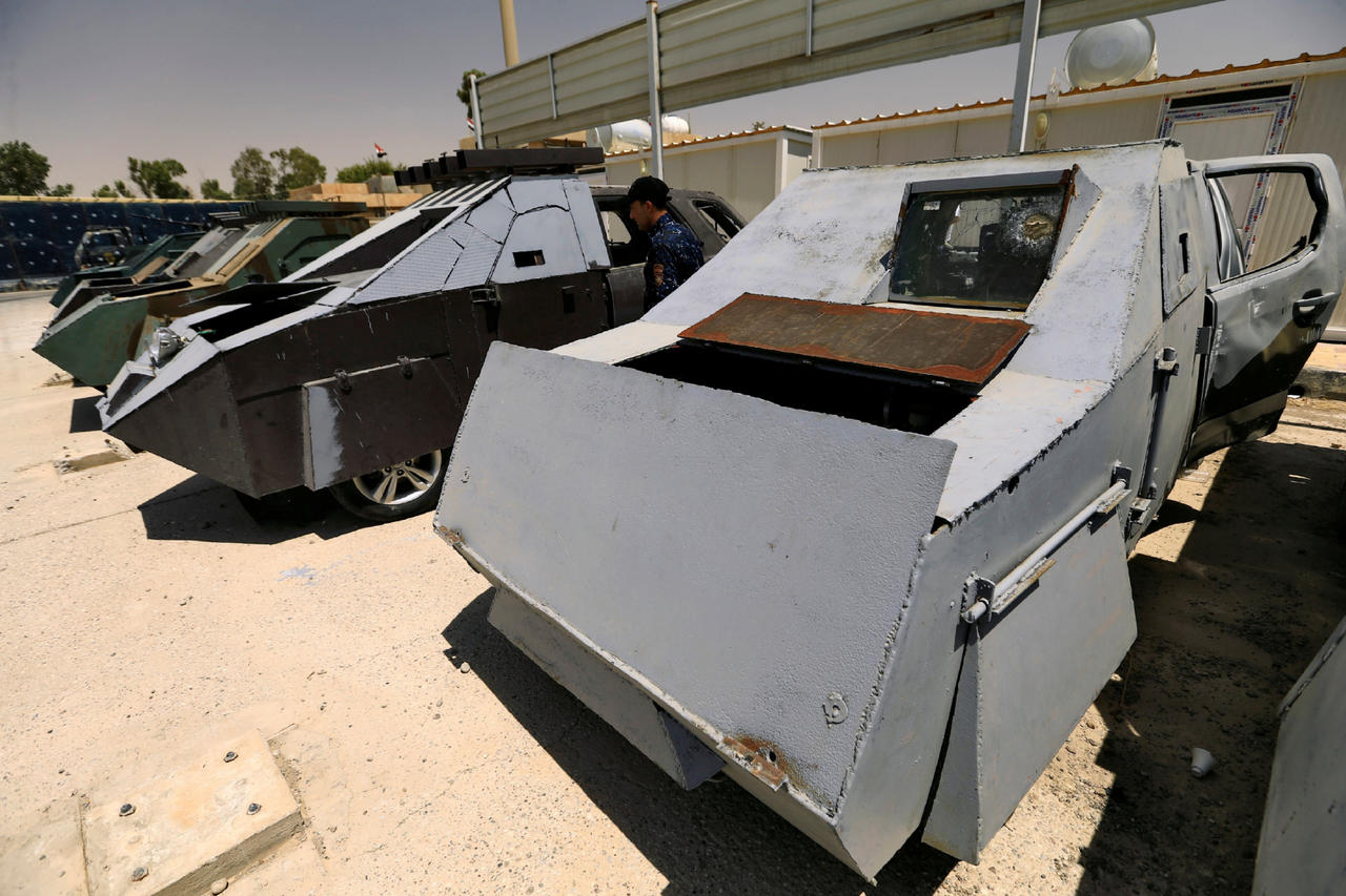 Фотография: Иракская полиция показала машины террористов Исламского государства №14 - BigPicture.ru