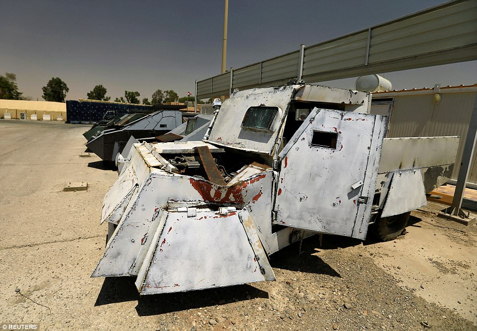 Фотография: Иракская полиция показала машины террористов Исламского государства №4 - BigPicture.ru