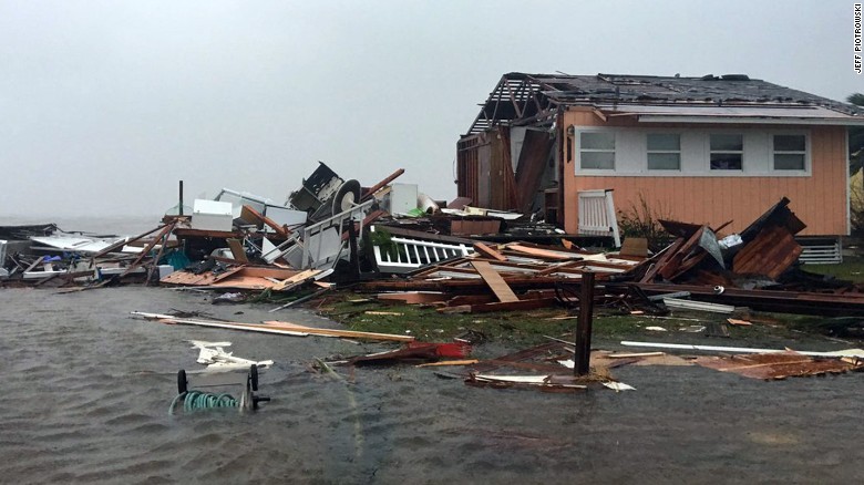 Фотография: В США прошел ураган 