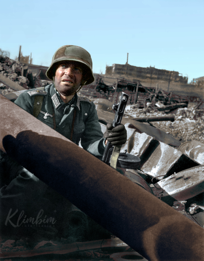 Фотография: Ожившие лица войны: фотографии битвы за Сталинград в цвете №14 - BigPicture.ru