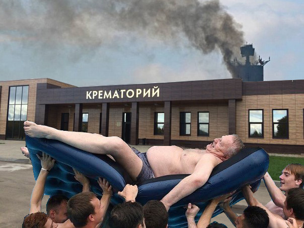 Фотография: Пошел по рукам: Жириновский на матрасе стал новым мемом №7 - BigPicture.ru