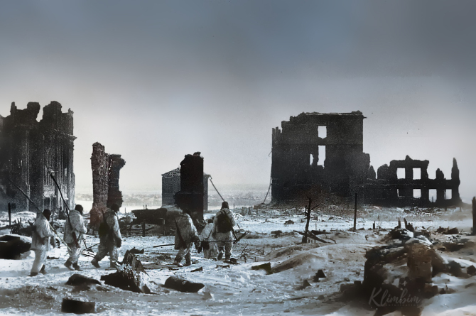 Фотография: Ожившие лица войны: фотографии битвы за Сталинград в цвете №15 - BigPicture.ru