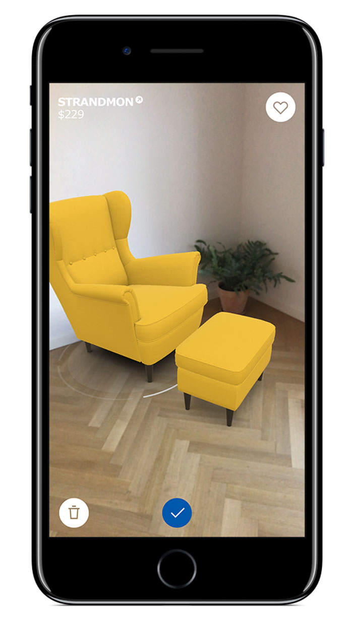 Фотография: IKEA обставит вас: создано мобильное приложение дополненной реальности для дизайна интерьера №4 - BigPicture.ru