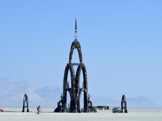 Фотография: За пределами реальности: первые фото с фестиваля Burning Man 2017 №23 - BigPicture.ru
