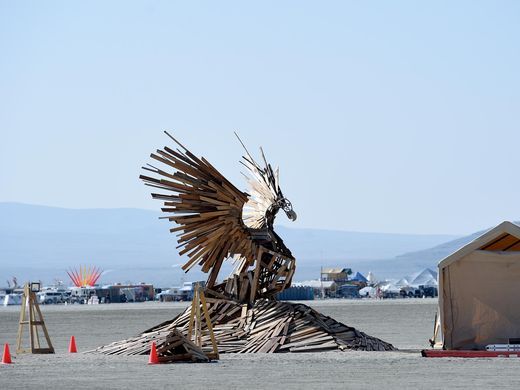 Фотография: За пределами реальности: первые фото с фестиваля Burning Man 2017 №19 - BigPicture.ru
